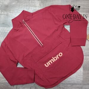 Umbro Half Zip Pull Over Soccer Jacket Size S (7/8)